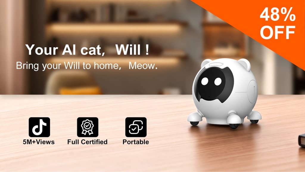 WILL: Can This AI Robot Cat Become a Real Companion — or Just Another Smart Toy?